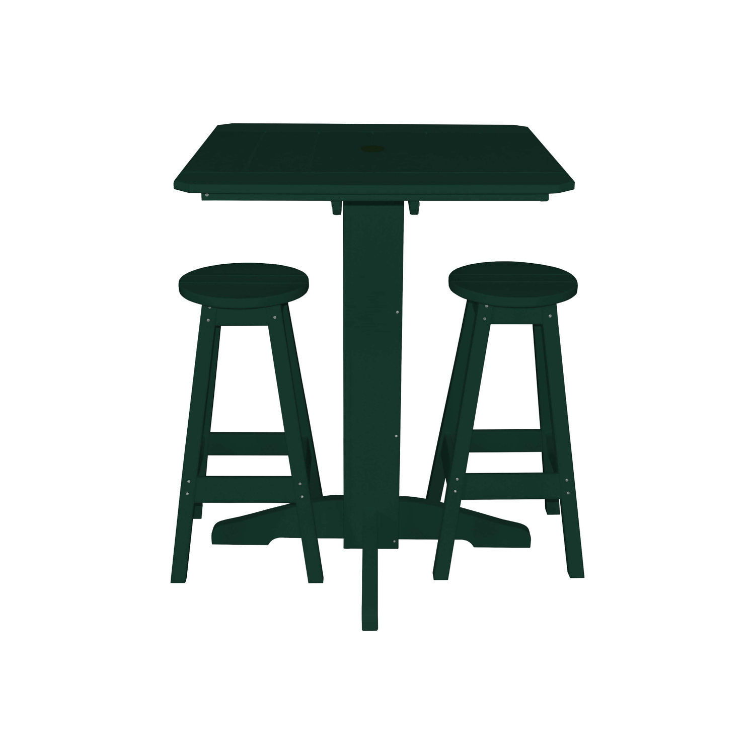 Keystone Amish Co. Sierra 3-Piece Poly Outdoor Bar Set