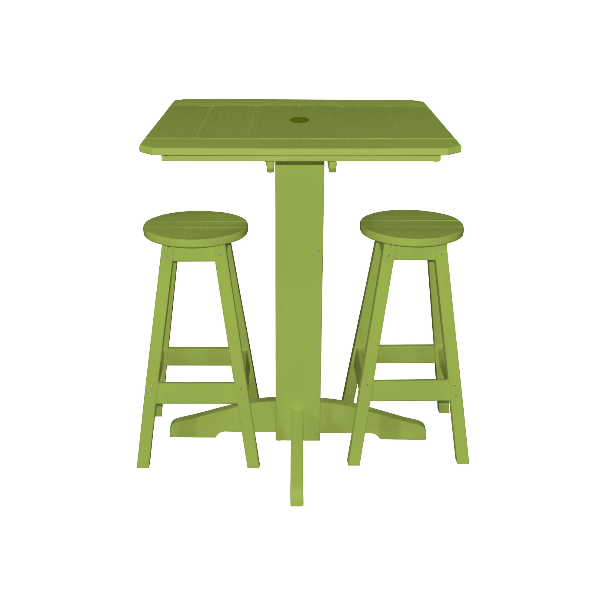 Keystone Amish Co. Sierra 3-Piece Poly Outdoor Bar Set