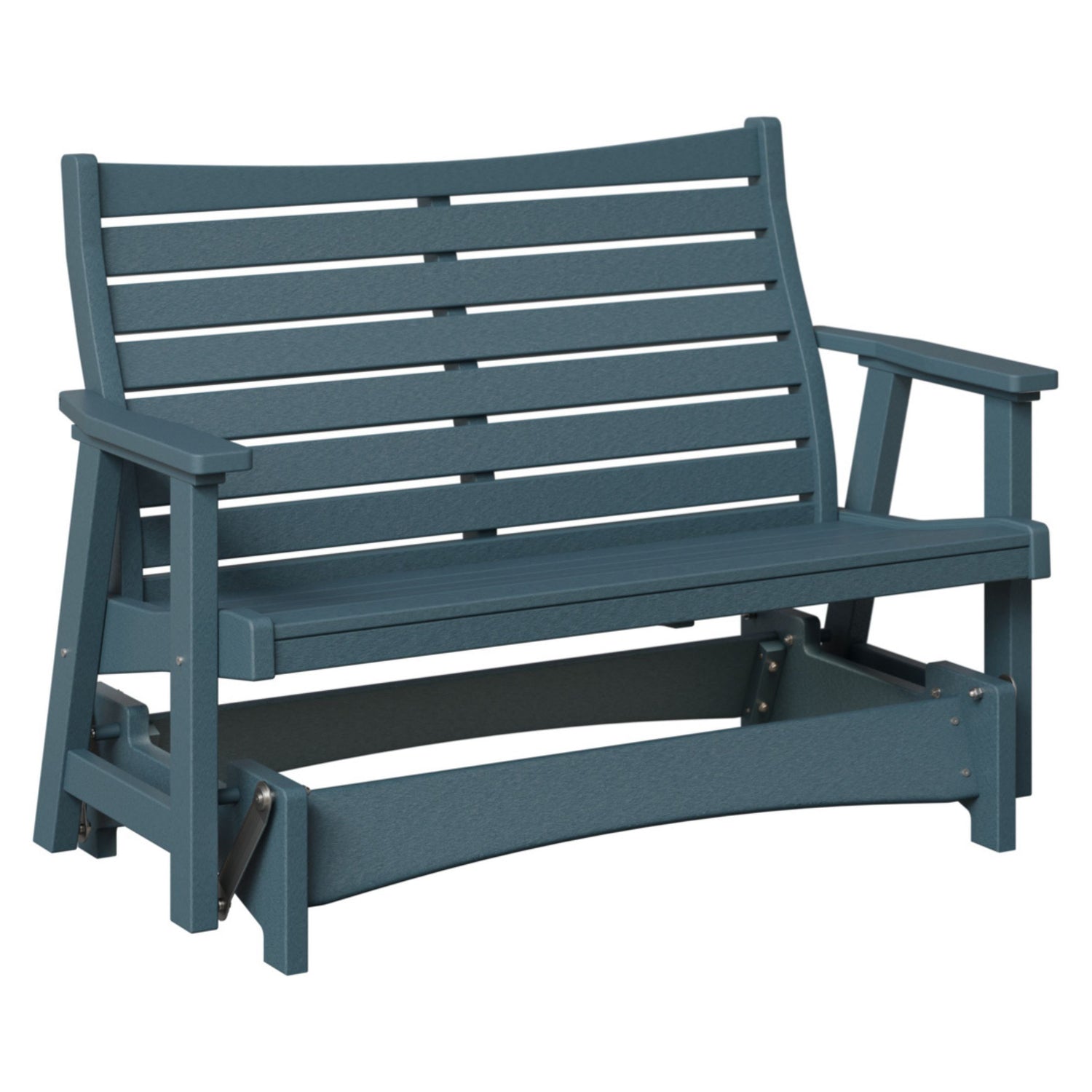 Berlin Gardens Bristol Poly Lumber Double Glider