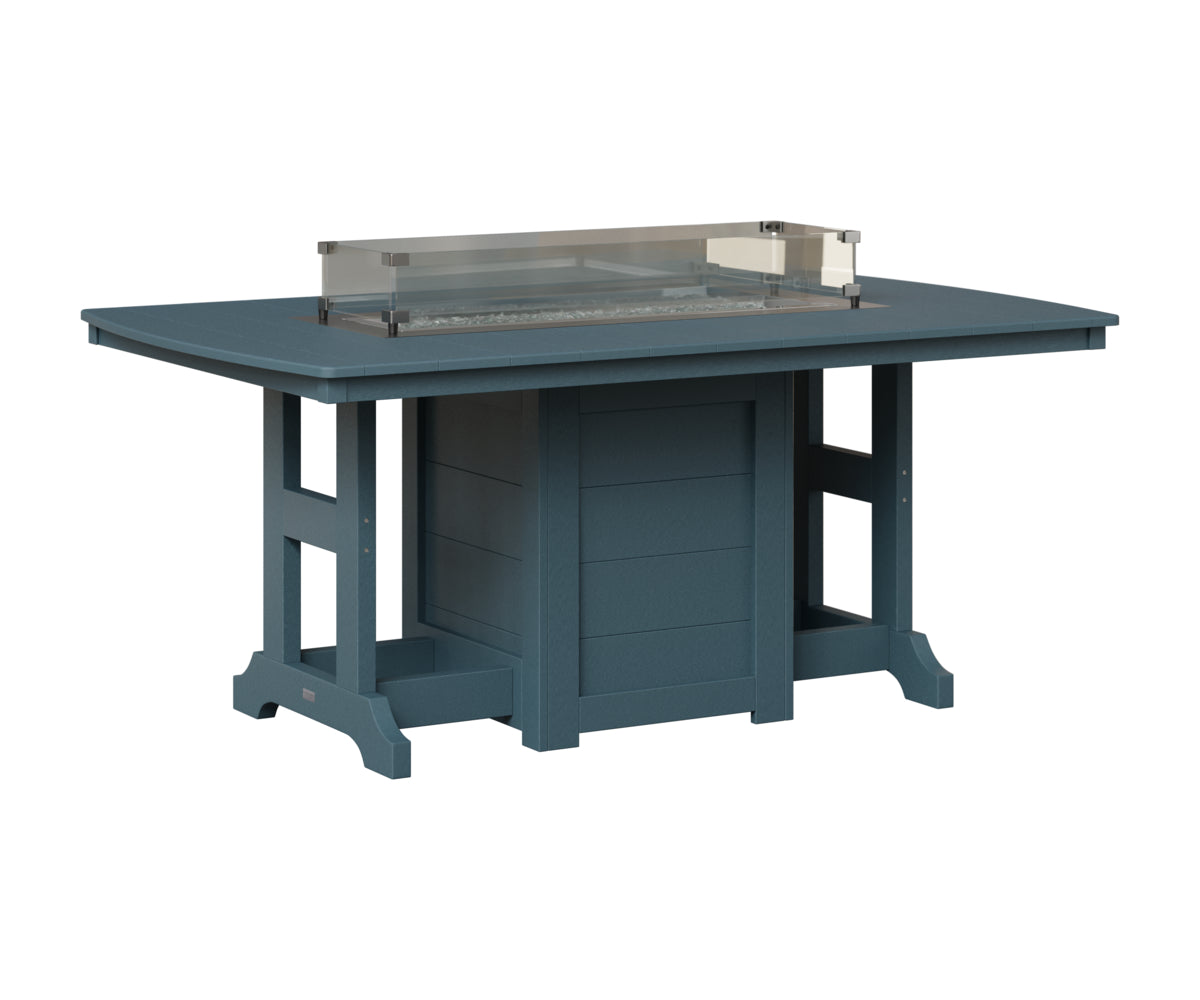 Berlin Gardens Classic Fire Pit Dining Set