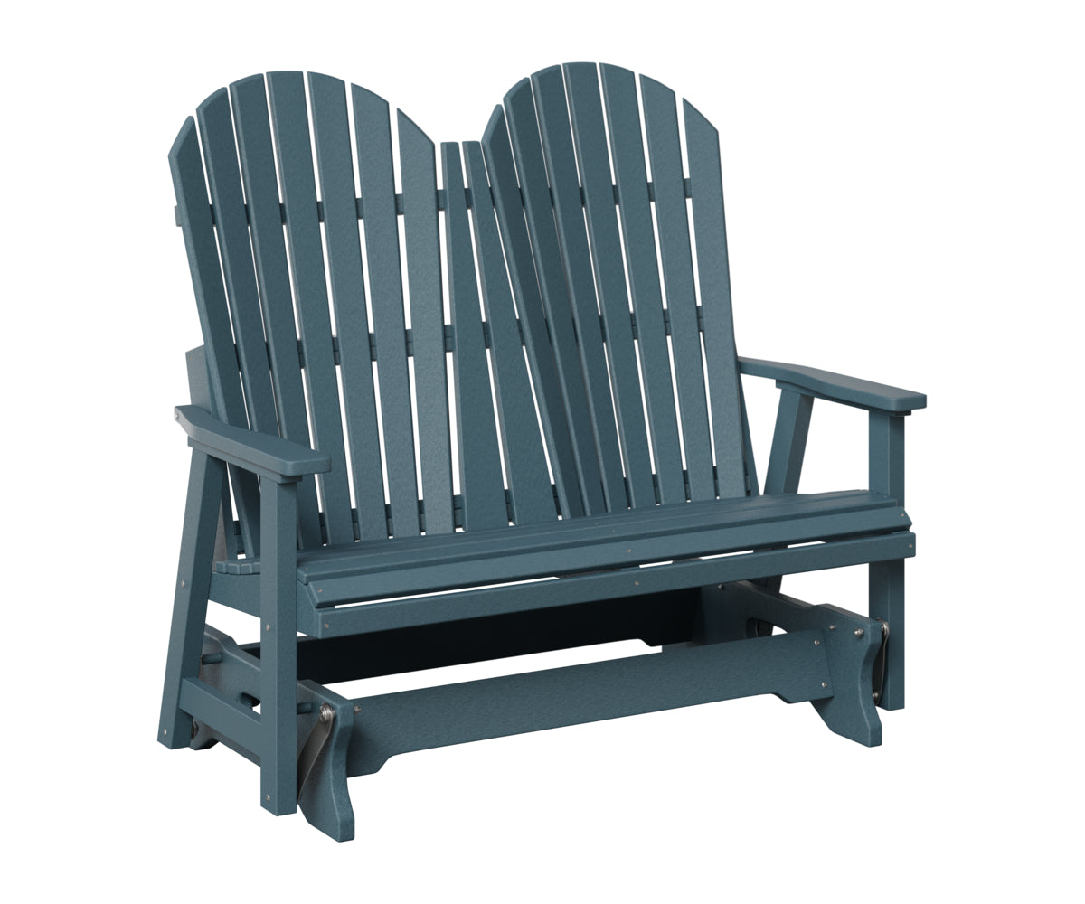 Berlin Gardens Comfo Back Poly Lumber Double Glider