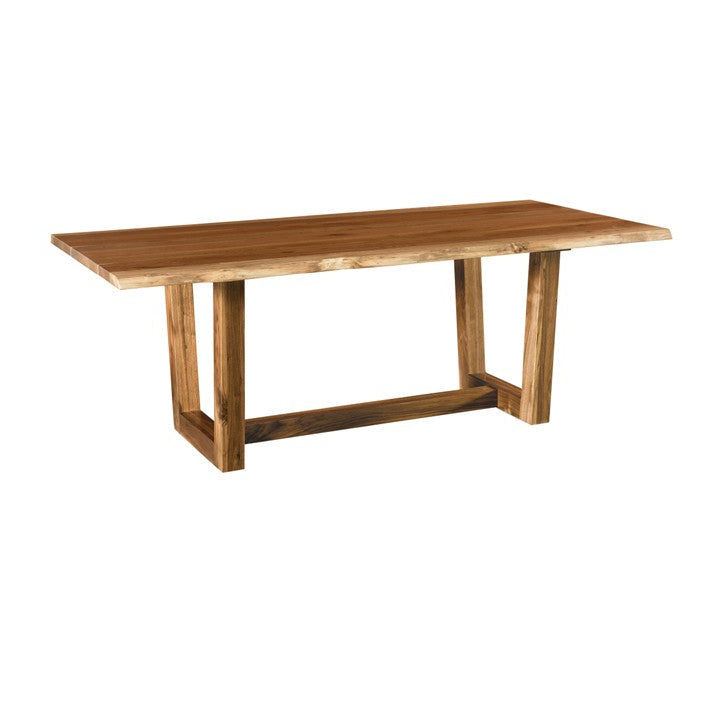 Hoosier Timbercraft Springfield Rustic Walnut Dining Table