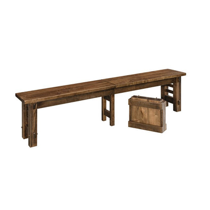 Hoosier Timbercraft Union Maple Dining Bench