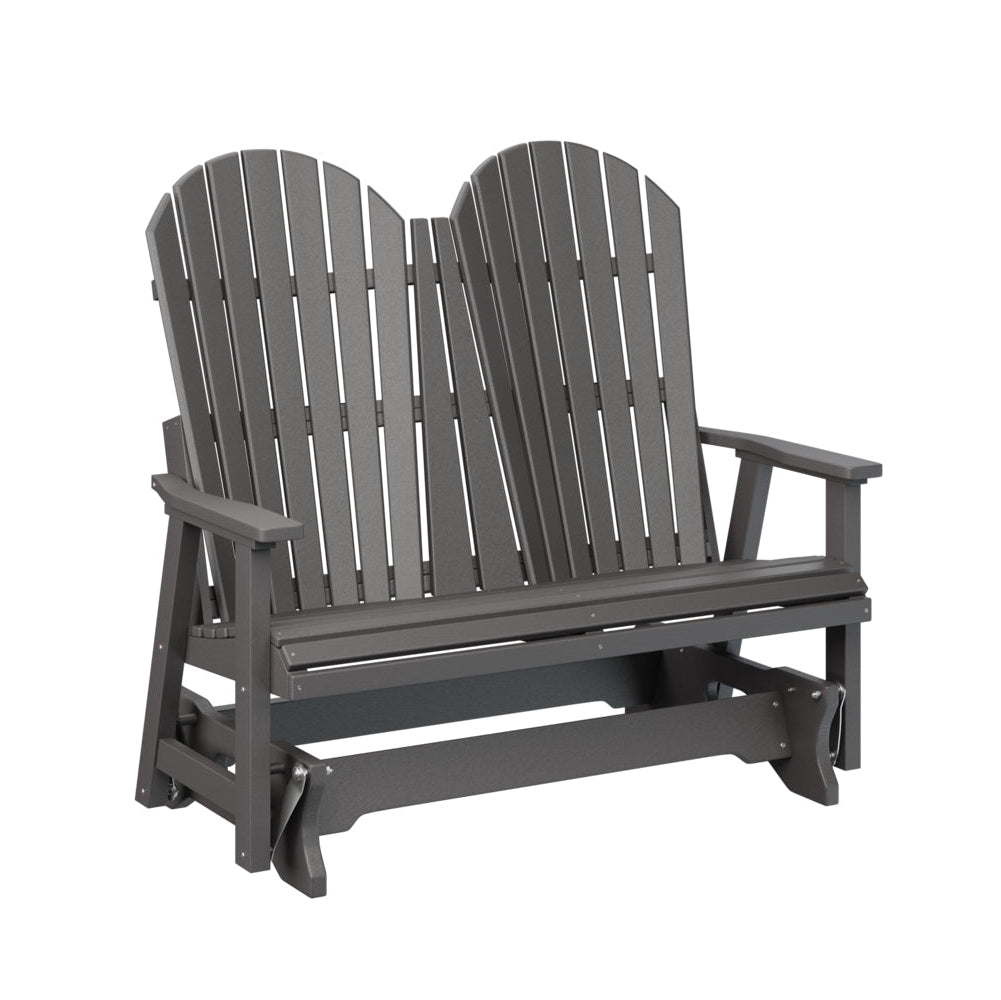 Berlin Gardens Comfo Back Poly Lumber Double Glider