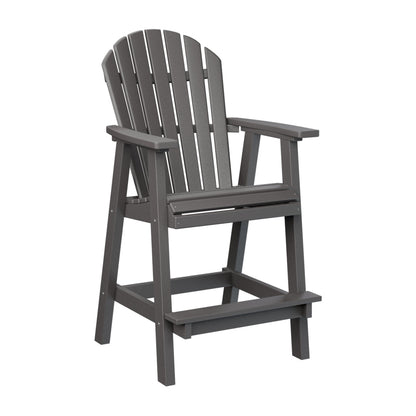 Berlin Gardens Comfo Back Poly Lumber Bar Chair