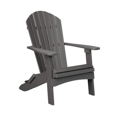 Berlin Gardens Comfo Back Poly Lumber Folding Adirondack Chair