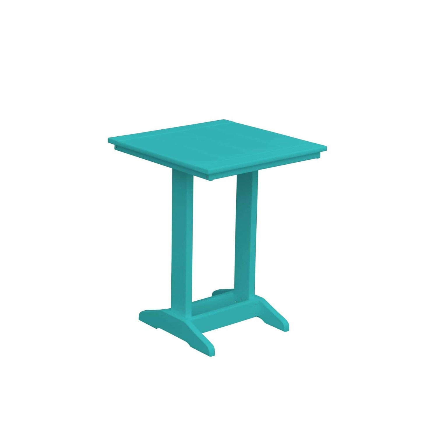 Keystone Amish Co. Poly Lumber Square Counter Height Side Table