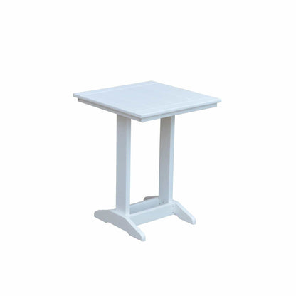 Keystone Amish Co. Poly Lumber Square Counter Height Side Table