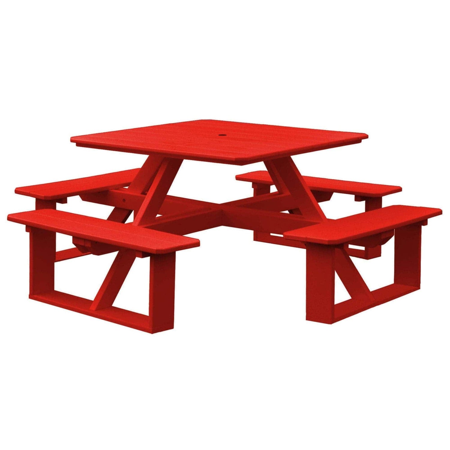 Keystone Amish Co. Square Walk-In Poly Picnic Table