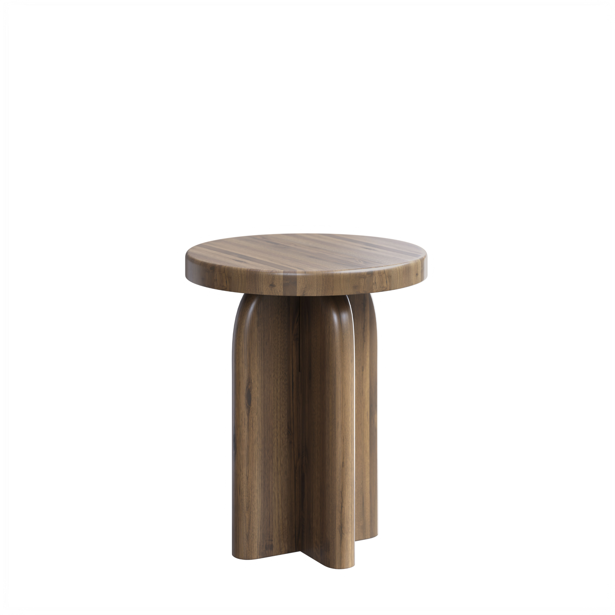 High Bank Woodworks Higley White Oak End Table