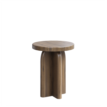 High Bank Woodworks Higley White Oak End Table