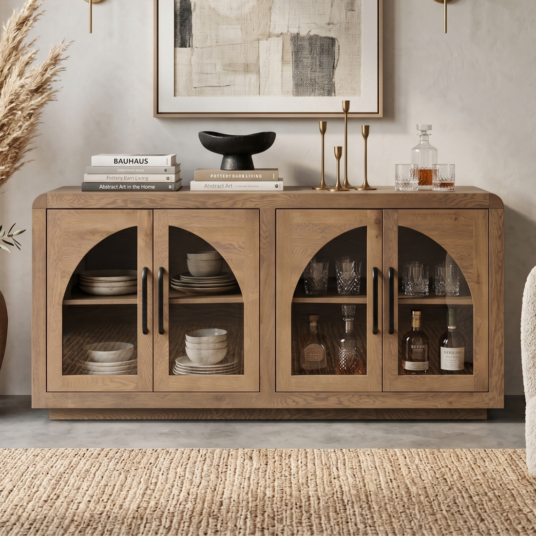 High Bank Woodworks Higley White Oak Server
