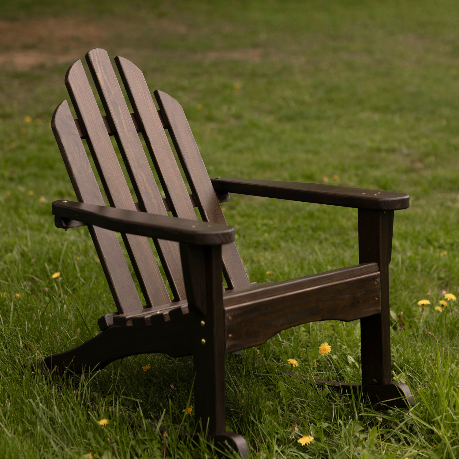 Amish Casual Adirondack Heavy Duty Rocking Chair