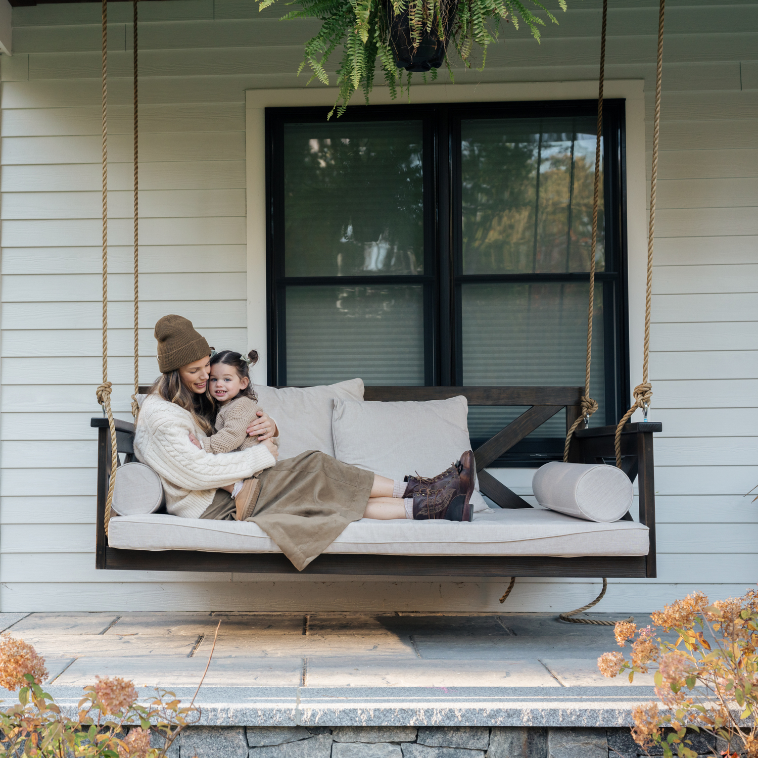 Amish Casual Bradford Twin Swing Bed