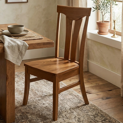 Hoosier Timbercraft Owen Side  Maple Dining Chair with Standard Top