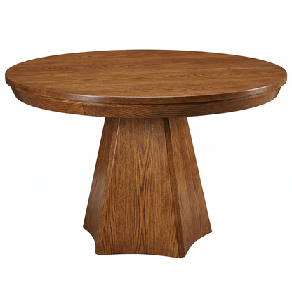 Hoosier Timbercraft Fulton Pedestal Counter Height Dining Table