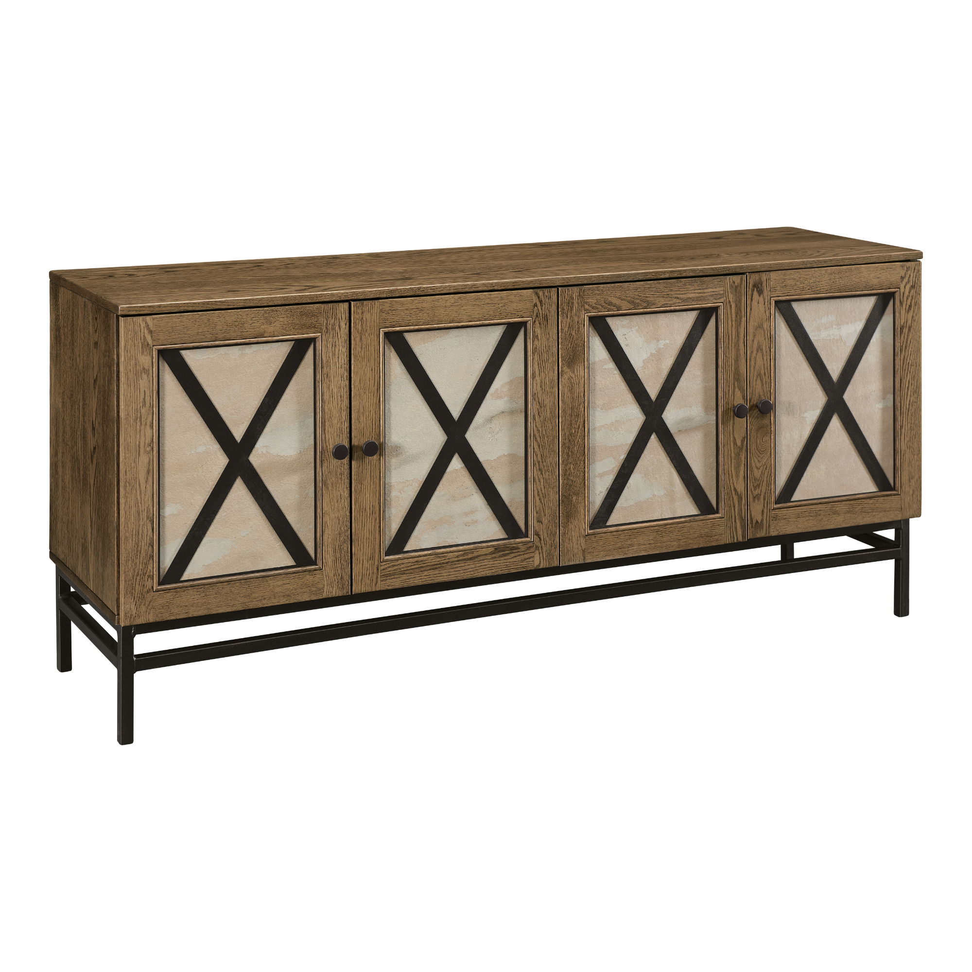 Hoosier Timbercraft Wyatt Oak Sideboard Server