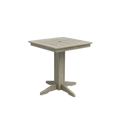 Keystone Amish Co. Square Poly Outdoor Counter Height Table