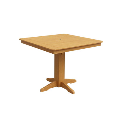 Keystone Amish Co. Square Poly Outdoor Counter Height Table