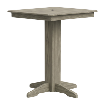 Keystone Amish Co. Square Poly Outdoor Bar Height Table
