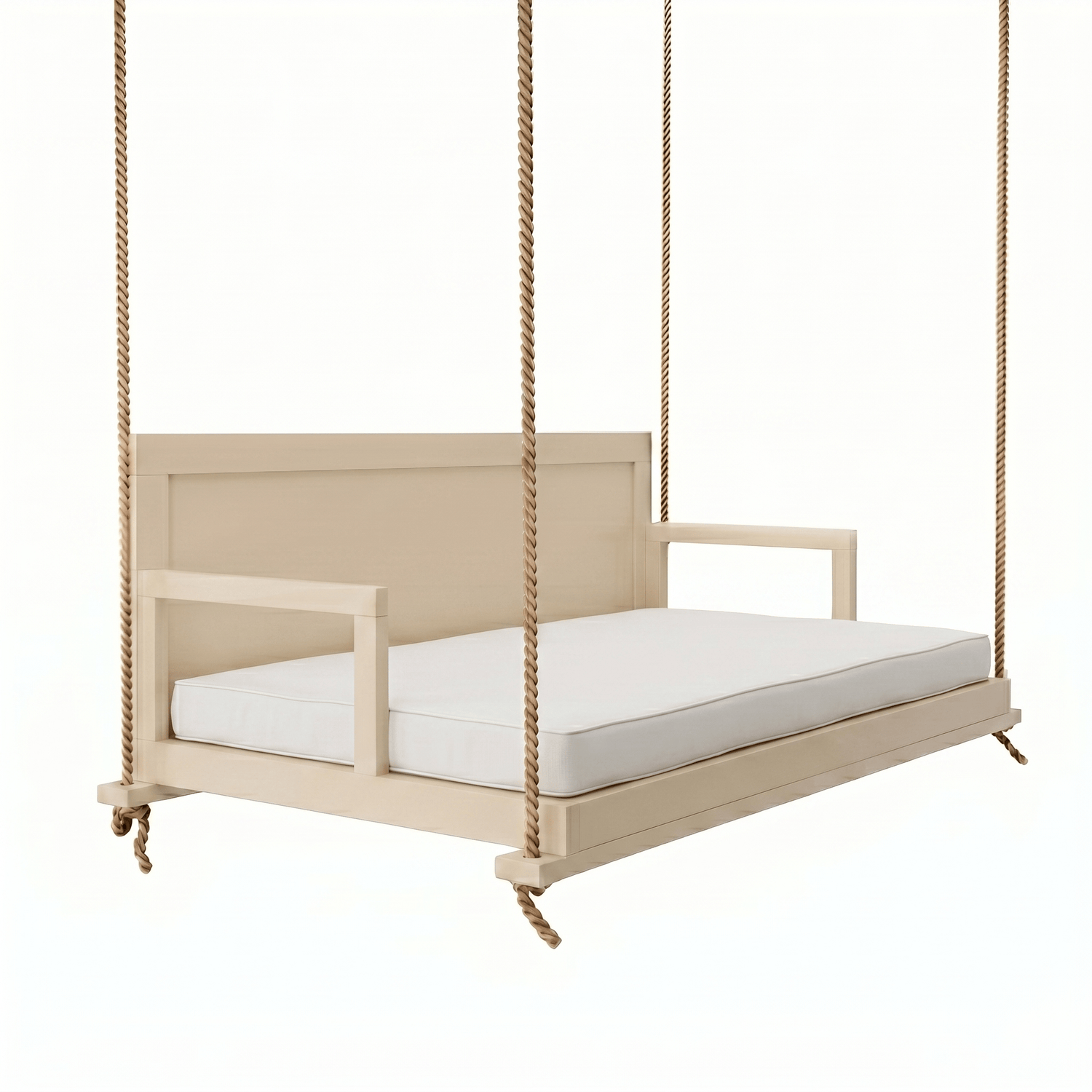 Amish Casual Stratford Swing Bed in Relaxed Khaki