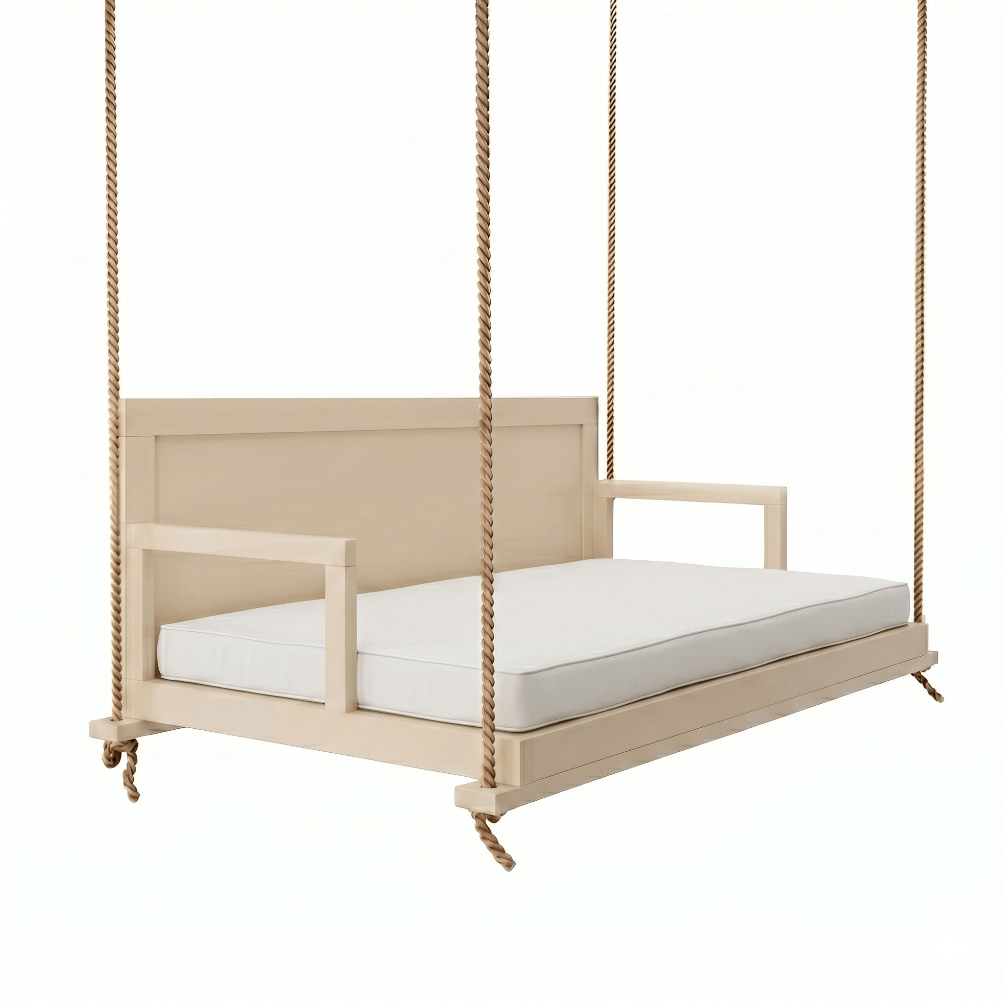 Amish Casual Stratford Swing Bed in Relaxed Khaki