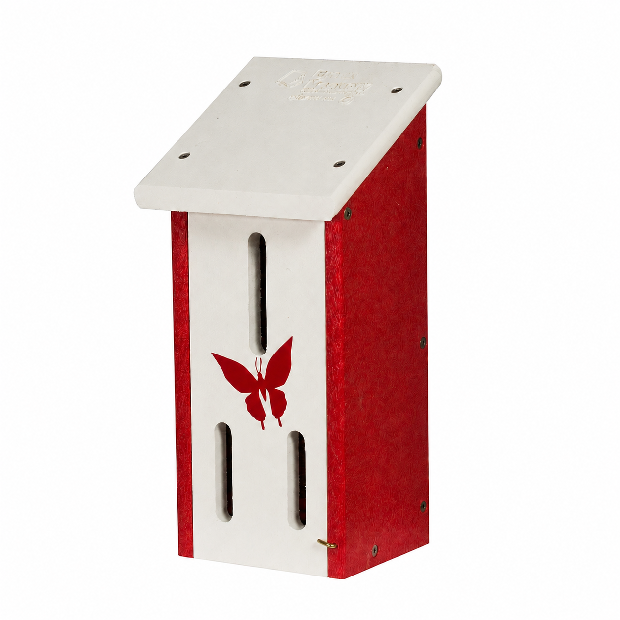 Stratton Field Poly Lumber Post or Wall-Mount Small Butterfly House