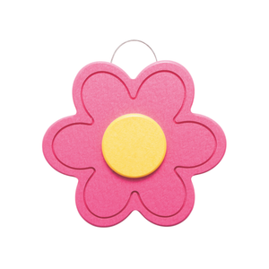 Pink on Lemon Yellow