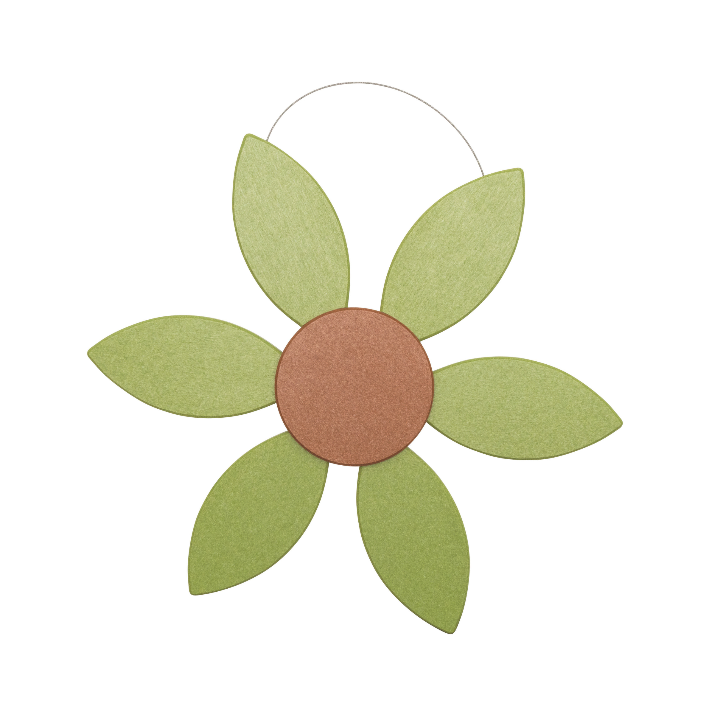 Stratton Field Poly Lumber 20-Inch Large Hanging Flower Decoration
