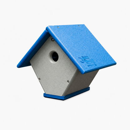 Stratton Field Poly Lumber Hanging 9-Inch Wren and Chickadee Birdhouse