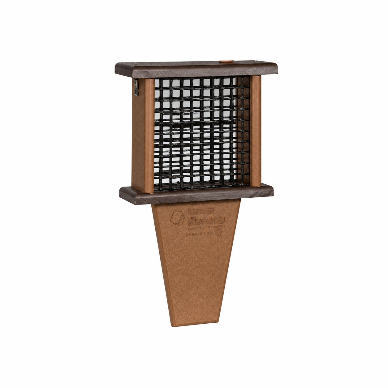 Stratton Field Poly Lumber Hanging Woodpecker Suet Feeder