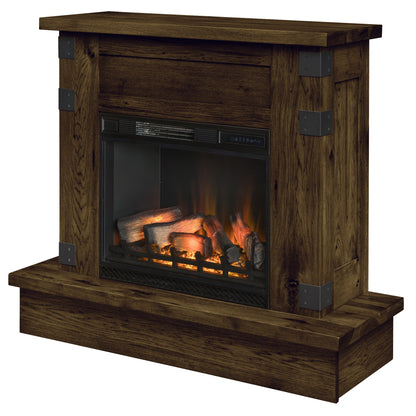 Summit Fireplace in Onyx Stain
