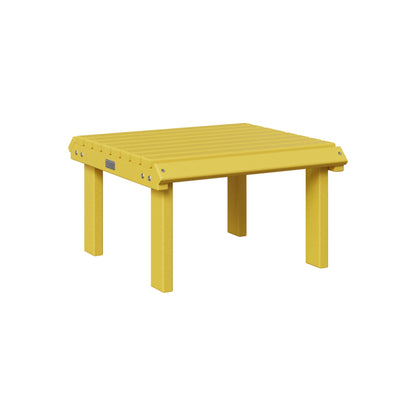 Berlin Gardens Outdoor Poly Lumber Stationary Footstool