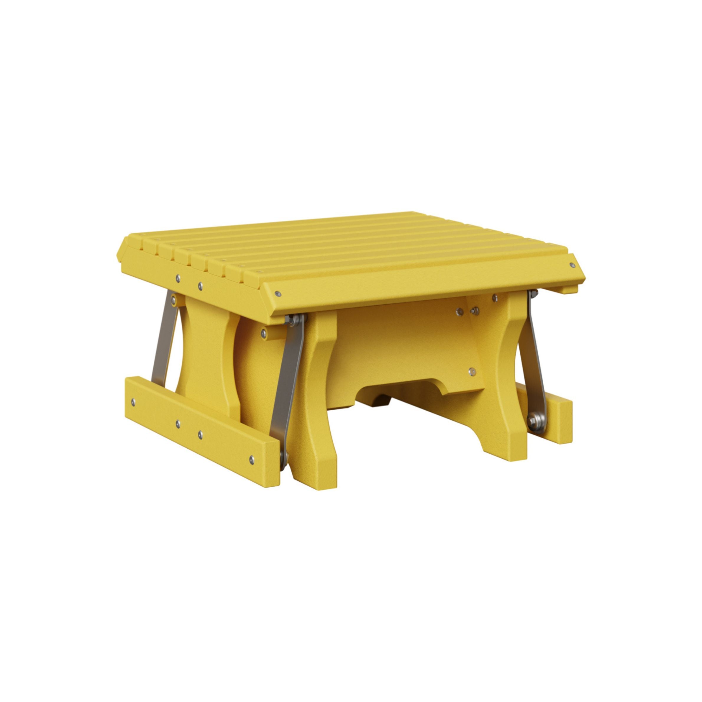 Berlin Gardens Outdoor Poly Lumber Gliding Footstool