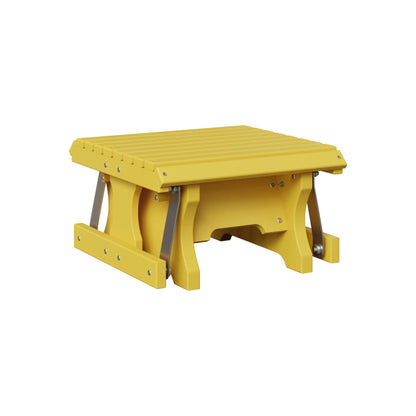Berlin Gardens Outdoor Poly Lumber Gliding Footstool