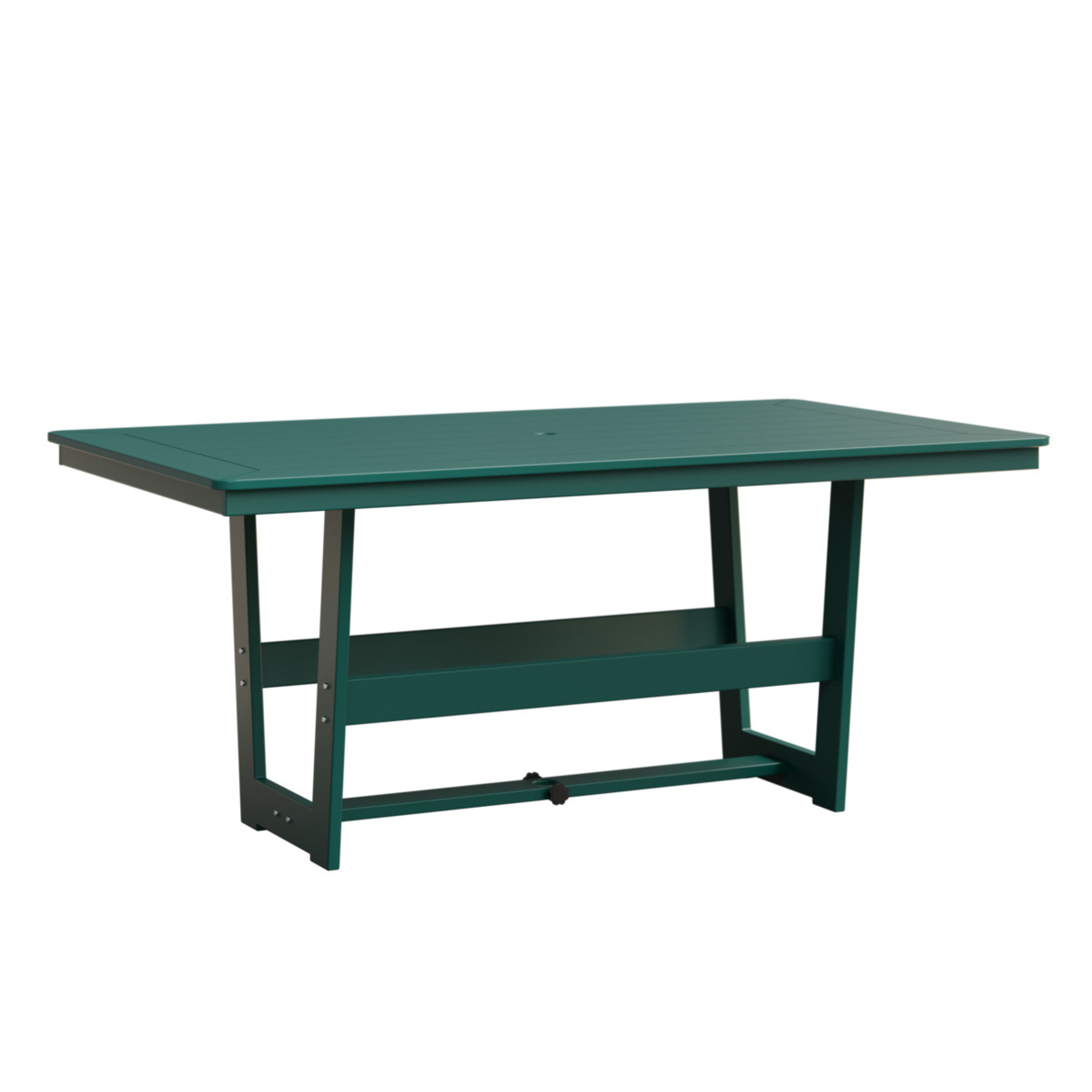 Berlin Gardens Hudson 70″ Outdoor Poly Lumber Rectangular Dining Table