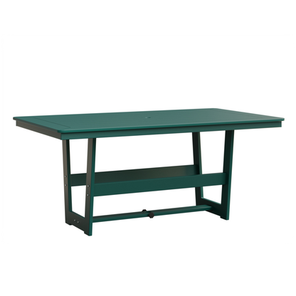 Berlin Gardens Hudson 70″ Outdoor Poly Lumber Rectangular Dining Table