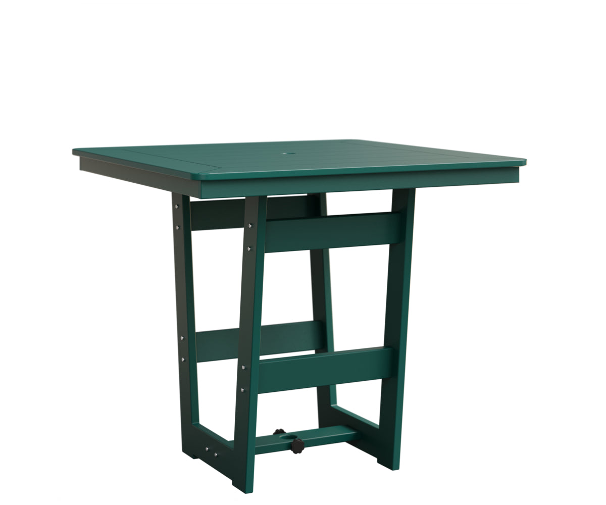 Berlin Gardens Hudson 40″ Outdoor Poly Lumber Square Counter Height Table
