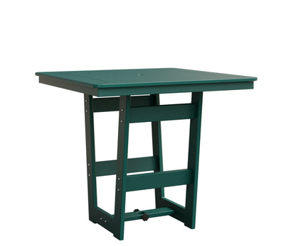 Berlin Gardens Hudson 40″ Outdoor Poly Lumber Square Counter Height Table