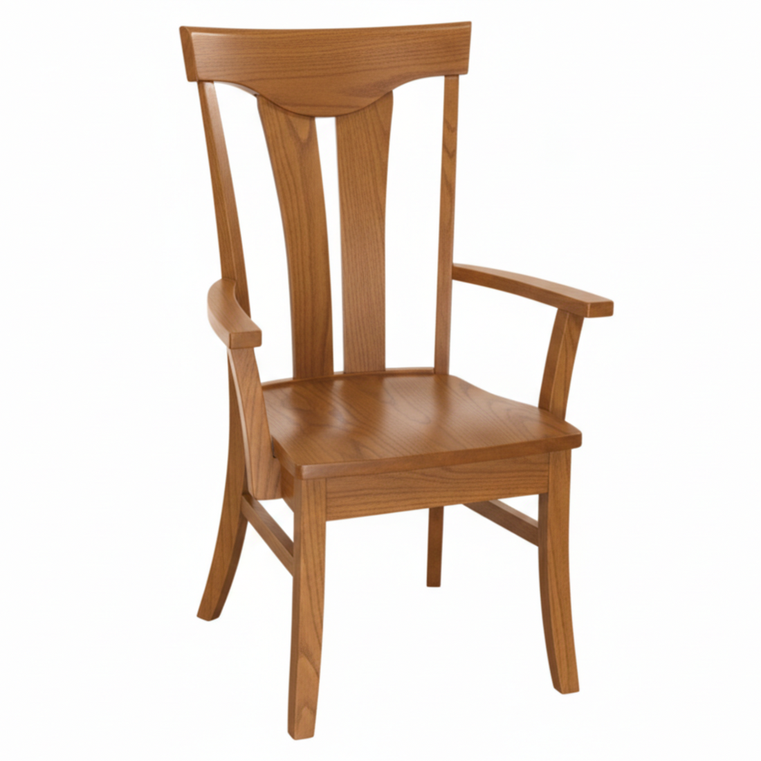 Hoosier Timbercraft Owen Arm Dining Chair with Standard Top