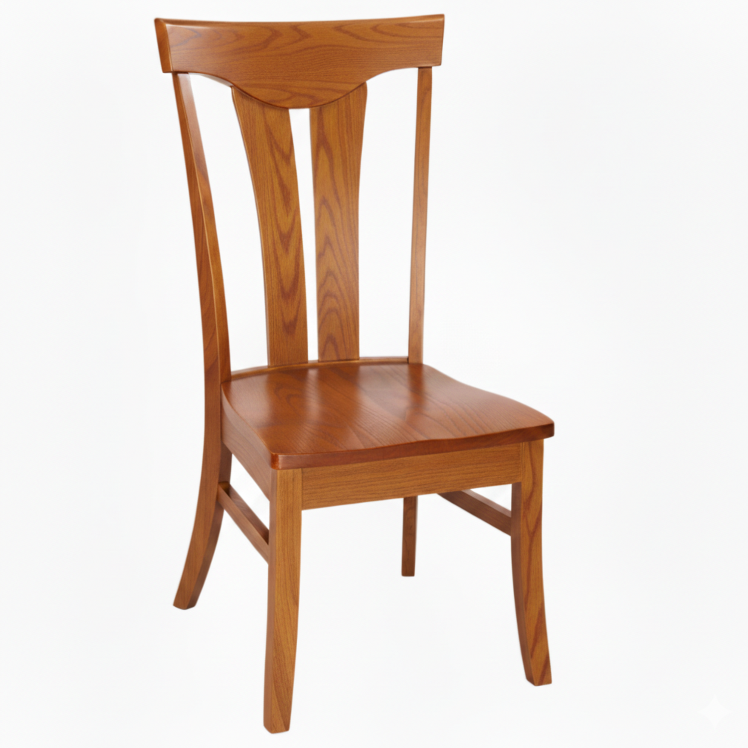 Hoosier Timbercraft Owen Side Dining Chair with Standard Top in Autumn Leaf Stain