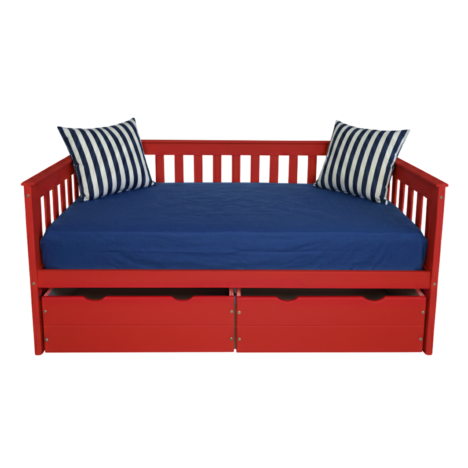 Versaloft Mission Amish Made Daybed Frame with 2-Piece Drawers