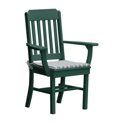 Keystone Amish Co. Traditional Poly Composite Dining Chair with arms