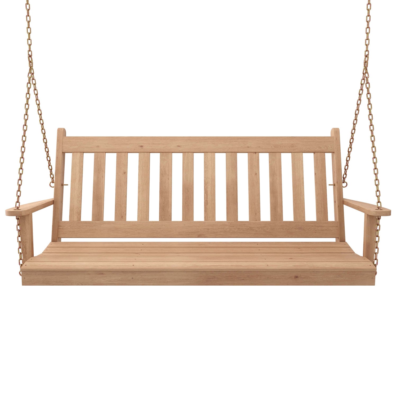 Keystone Amish Co. 6 Foot Franklin Red Cedar Porch Swing with Cup Holders