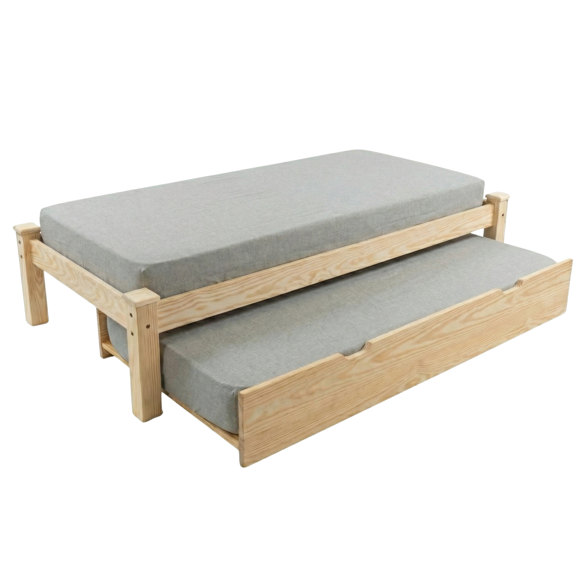 Versaloft Homestead Amish Made Bed Frame with Trundle Unit