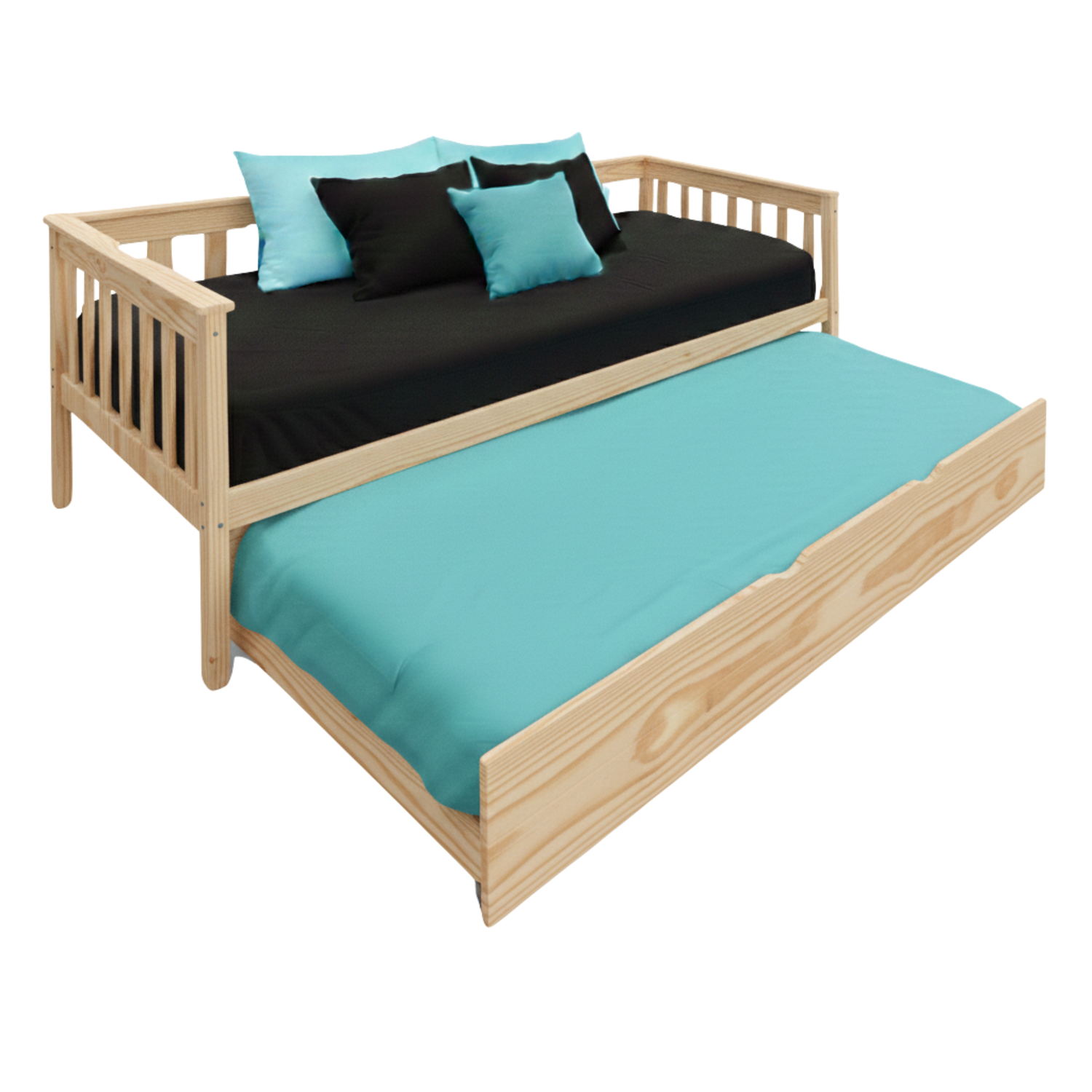 Versaloft Mission Amish Made Daybed Frame with Trundle Unit