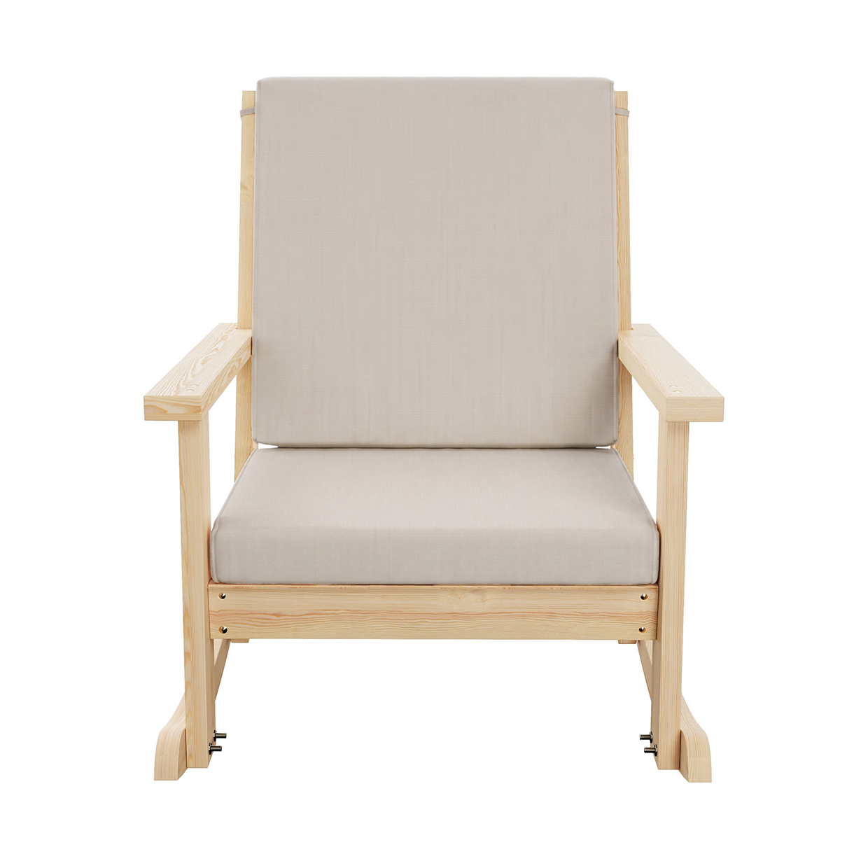 Amish Casual Deep Seated Rocking Chair with Cushion