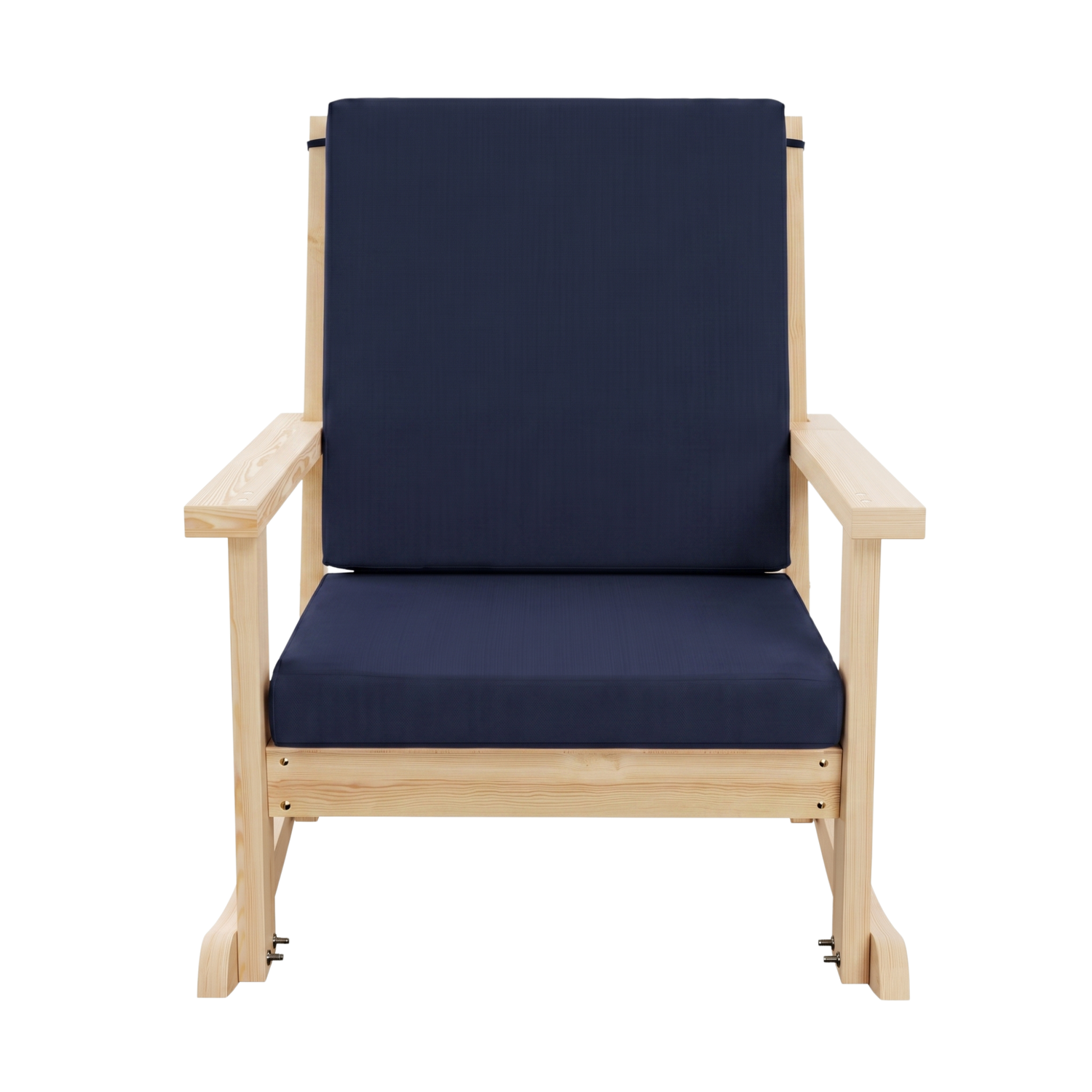 Amish Casual Deep Seated Rocking Chair with Cushion