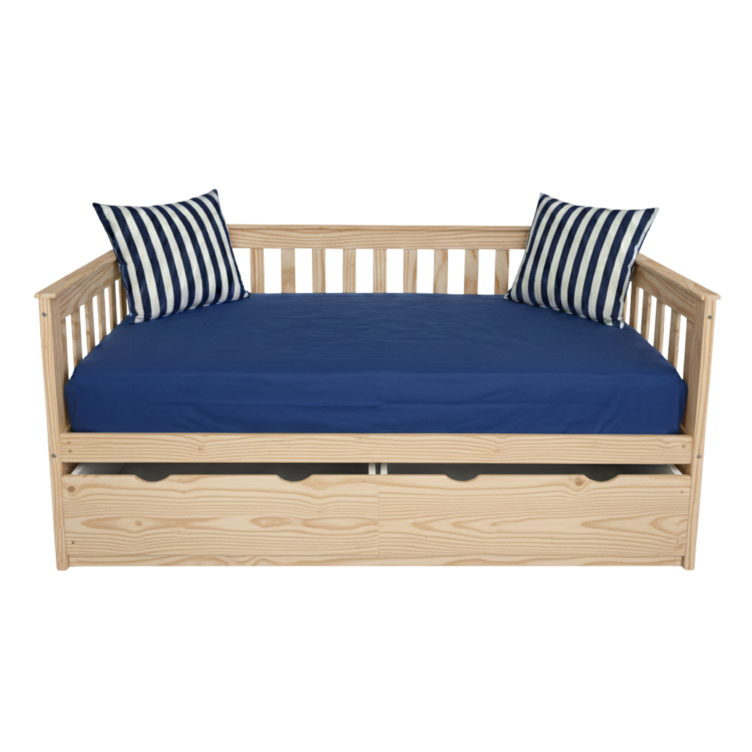 Versaloft Mission Amish Made Daybed Frame with 2-Piece Drawers