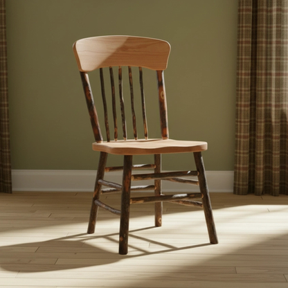 Keystone Amish Co. Hickory Rustic Dining Side Chair